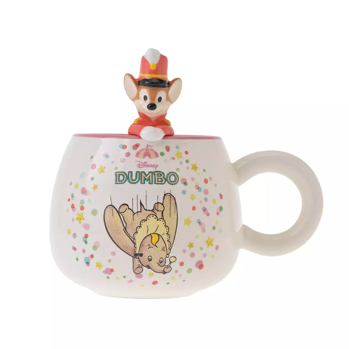 OCT 5 PREORDER - Japan Disney Store - Dumbo 85th Anniversary - Dumbo & Timothy - Mug and Spoon Set