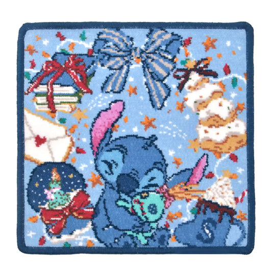 NOV 2 PREORDER - Japan Disney Store - Christmas 2026 - Stitch & Scrump Chenille Mini Towel