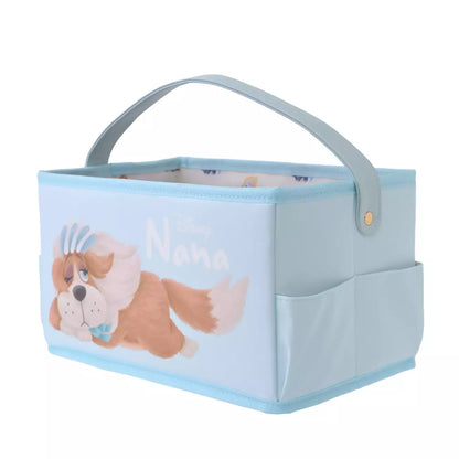 OCT 6 PREORDER - Japan Disney Store - Disney Fluffy Animal - Peter Pan - Nana & Michael Teddy Bear - Basket