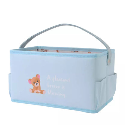 OCT 6 PREORDER - Japan Disney Store - Disney Fluffy Animal - Peter Pan - Nana & Michael Teddy Bear - Basket