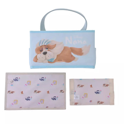 OCT 6 PREORDER - Japan Disney Store - Disney Fluffy Animal - Peter Pan - Nana & Michael Teddy Bear - Basket