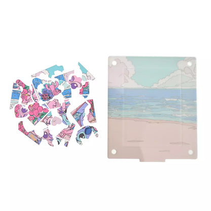 JULY 14 PREORDER - Japan Disney Store - Stitch & Angel Collection - Acrylic Stand Frame Puzzle