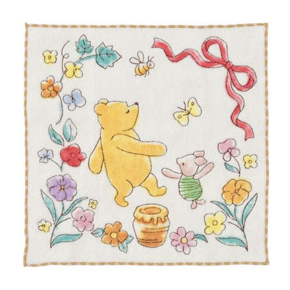 OCT 14 PREORDER - Japan Disney Store - 100 Years of Winnie the Pooh - Pooh & Piglet Mini Towel