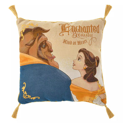 OCT 27 PREORDER - Japan Disney Store - Beauty & the Beast 35th Anniversary - Cushion