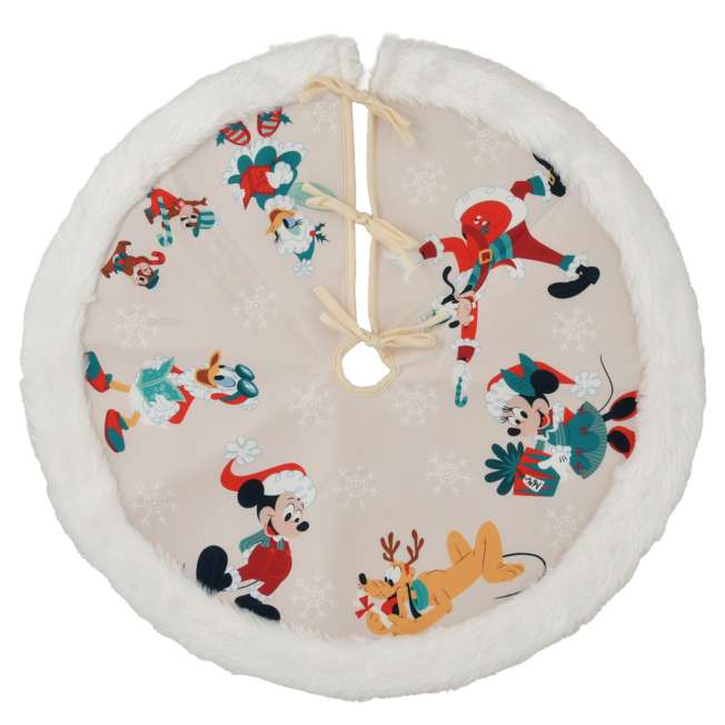 NOV 2 PREORDER - Japan Disney Store - Christmas 2026 - Mickey & Friends Light-Up Tree Skirt