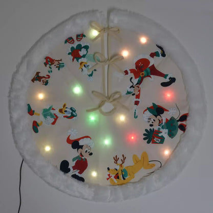 NOV 2 PREORDER - Japan Disney Store - Christmas 2026 - Mickey & Friends Light-Up Tree Skirt