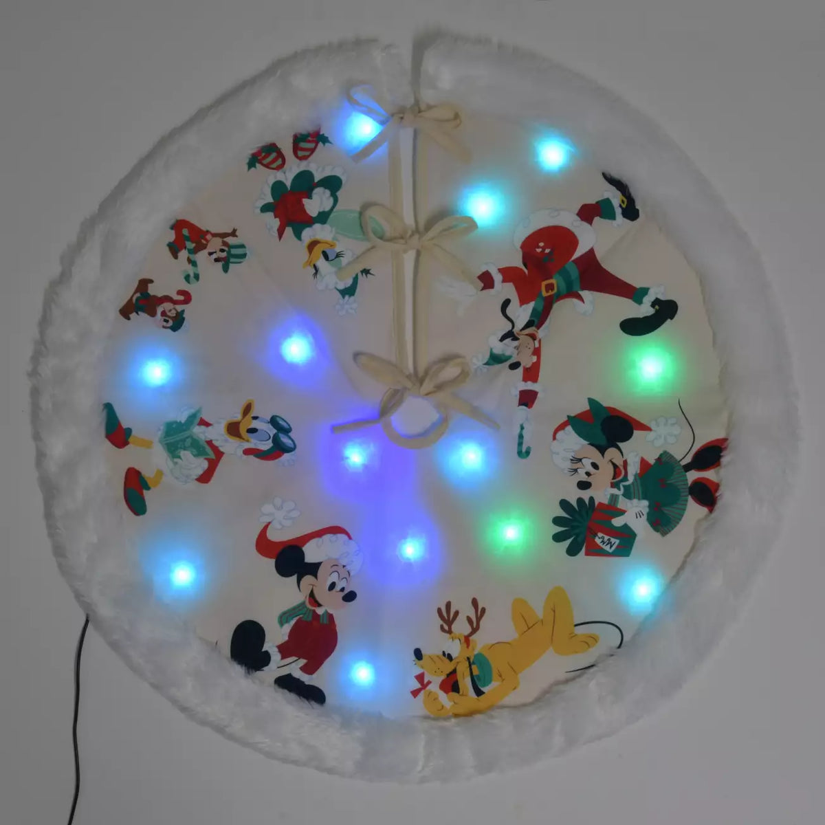NOV 2 PREORDER - Japan Disney Store - Christmas 2026 - Mickey & Friends Light-Up Tree Skirt