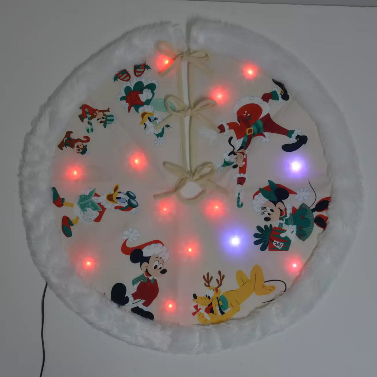 NOV 2 PREORDER - Japan Disney Store - Christmas 2026 - Mickey & Friends Light-Up Tree Skirt