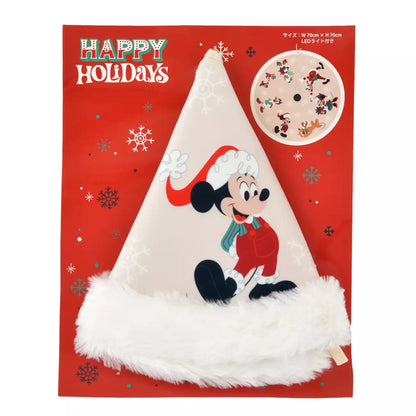 NOV 2 PREORDER - Japan Disney Store - Christmas 2026 - Mickey & Friends Light-Up Tree Skirt