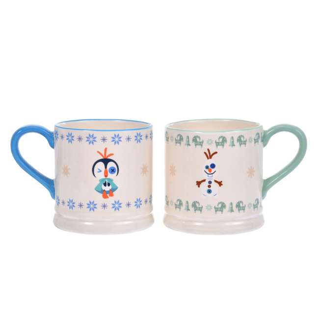 NOV 2 PREORDER - Japan Disney Store - Frozen Christmas - Mug Set