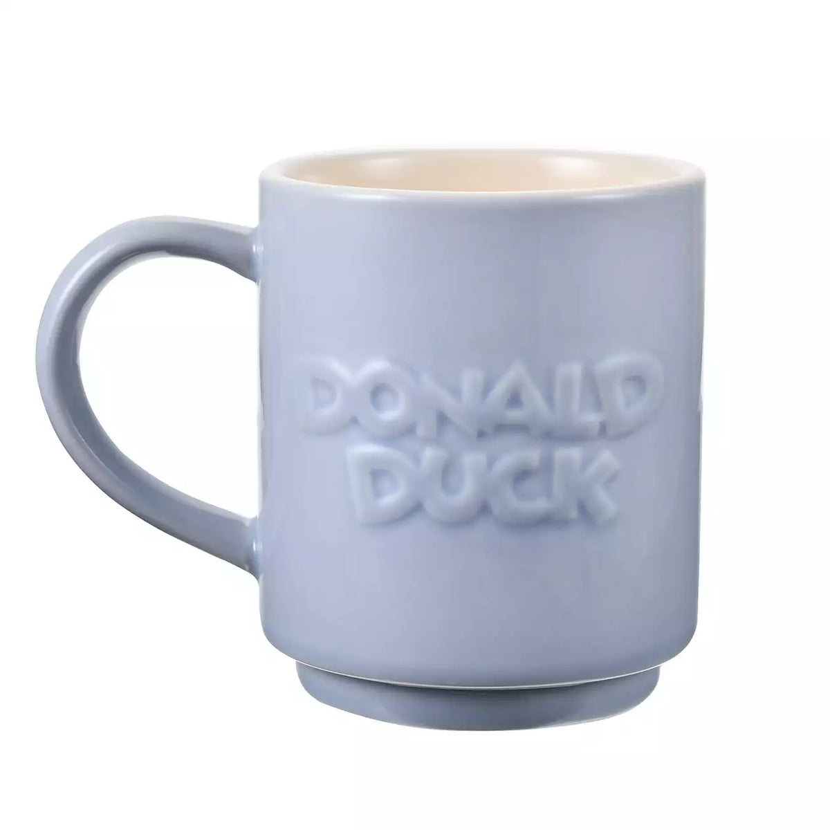 Japan Disney Store - Donald Duck - Stackable Mug - Embossed Face & Logo