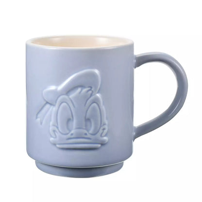 Japan Disney Store - Donald Duck - Stackable Mug - Embossed Face & Logo