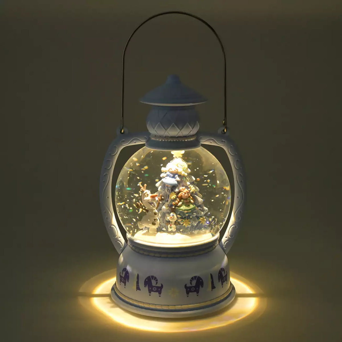 NOV 2 PREORDER - Japan Disney Store - Frozen Christmas - Snow Globe Music & Light-Up Lantern