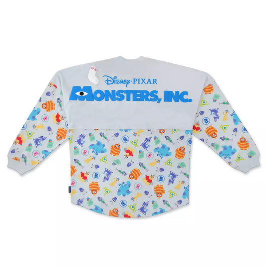 OCT 20 PREORDER - Japan Disney Store - Monsters Inc 25th - Spirit Jersey - Long-Sleeve T-Shirt