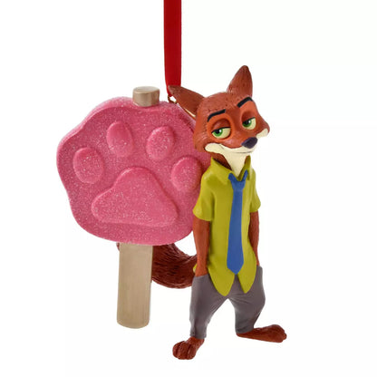 OCT 2 PREORDER - Japan Disney Store - Christmas Ornaments 2026 - Zootopia - Nick Wilde