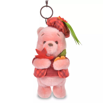 OCT 6 PREORDER - Japan Disney Store - Winnie the Pooh - Autumn Plush Keychain