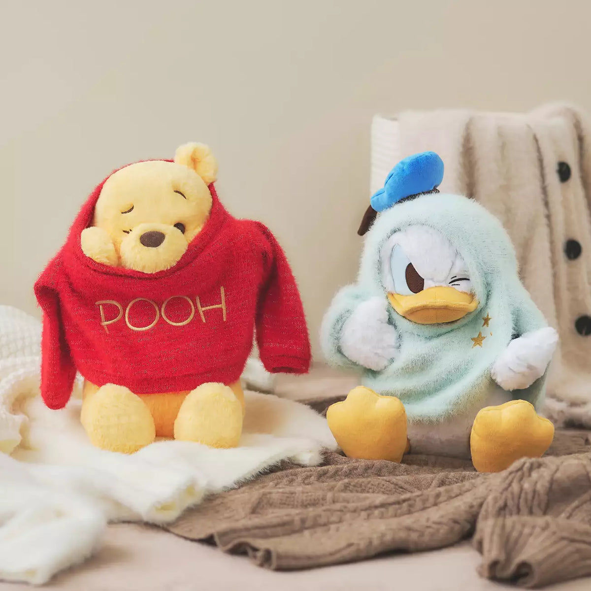 OCT 13 PREORDER - Japan Disney Store - Winnie the Pooh - Getting Dressed Plush