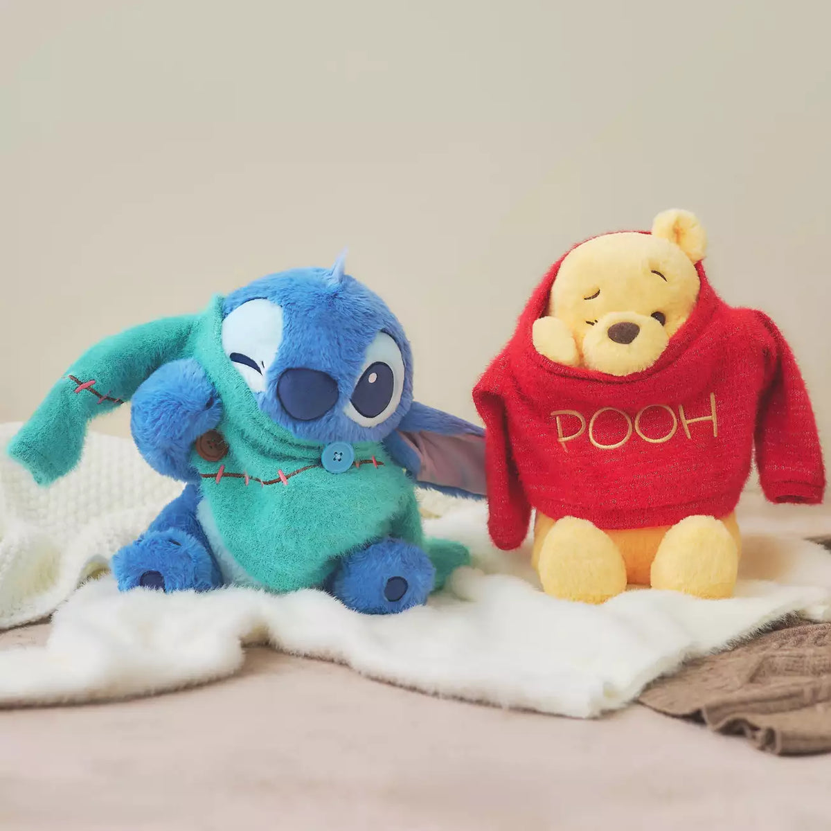 OCT 13 PREORDER - Japan Disney Store - Lilo & Stitch - Getting Dressed Plush