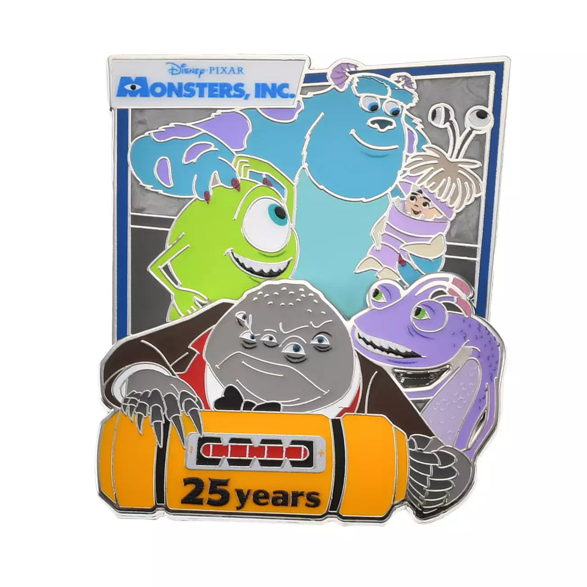 OCT 20 PREORDER - Japan Disney Store - Monsters Inc 25th - Pin