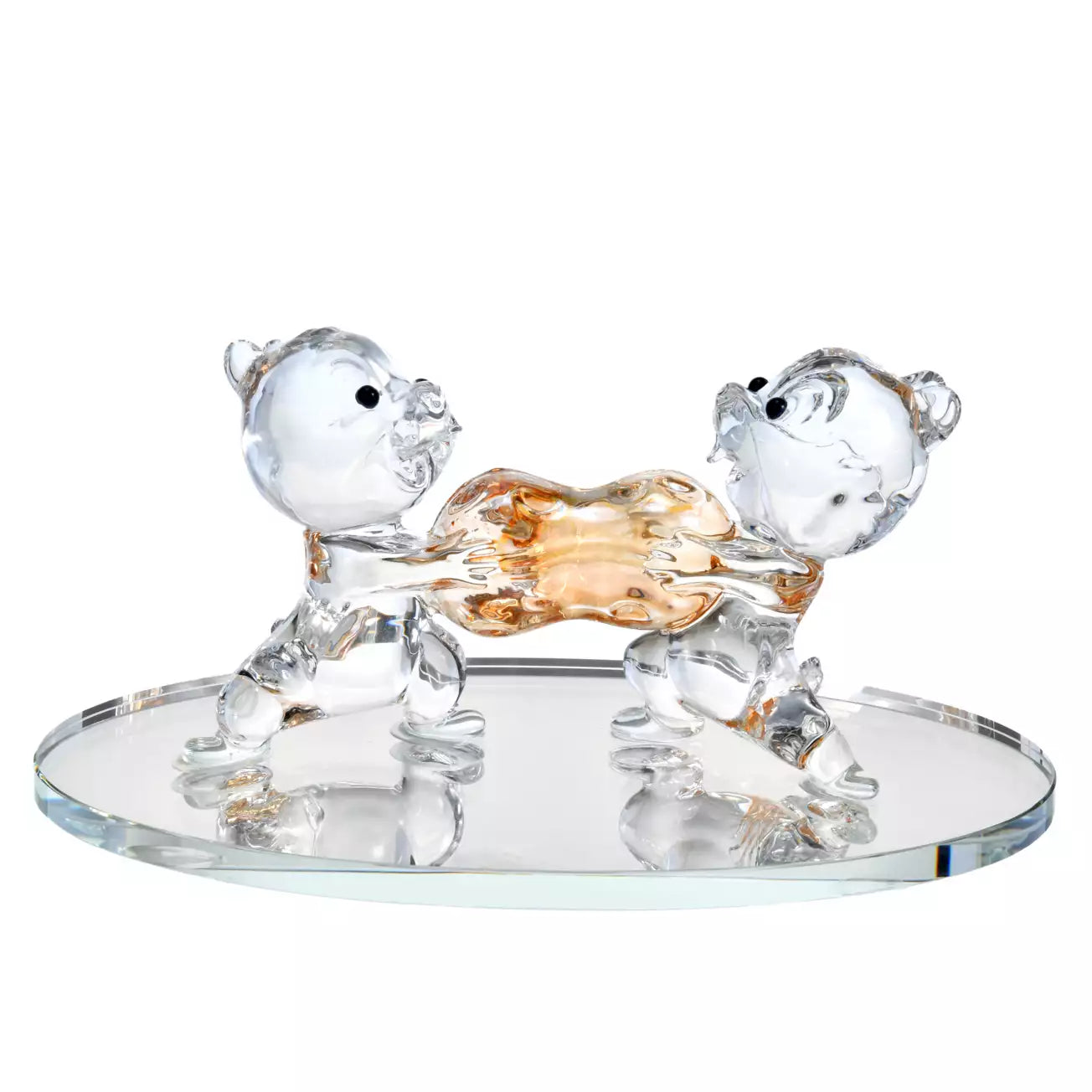 JUNE 30 PREORDER - Japan Disney Store - 【Arribas Brothers】Chip 'n' Dale Figurine - Clear
