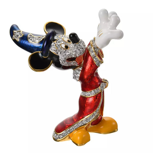 JUNE 30 PREORDER - Japan Disney Store - 【Arribas Brothers】Mickey Mouse Small Jewelled Sorcerer Figure