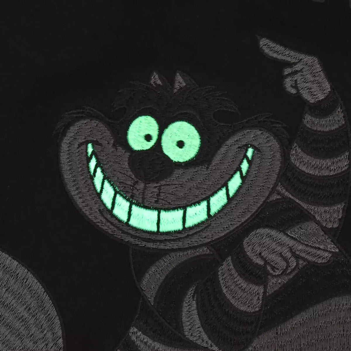 OCT 16 PREORDER - Japan Disney Store - Cheshire Cat - Glow-in-the-Dark - Long-Sleeved Hoodie
