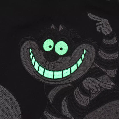 OCT 16 PREORDER - Japan Disney Store - Cheshire Cat - Glow-in-the-Dark - Long-Sleeved Hoodie