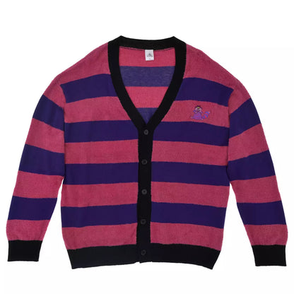 OCT 16 PREORDER - Japan Disney Store - Cheshire Cat - Glow-in-the-Dark - Long-Sleeved Cardigan
