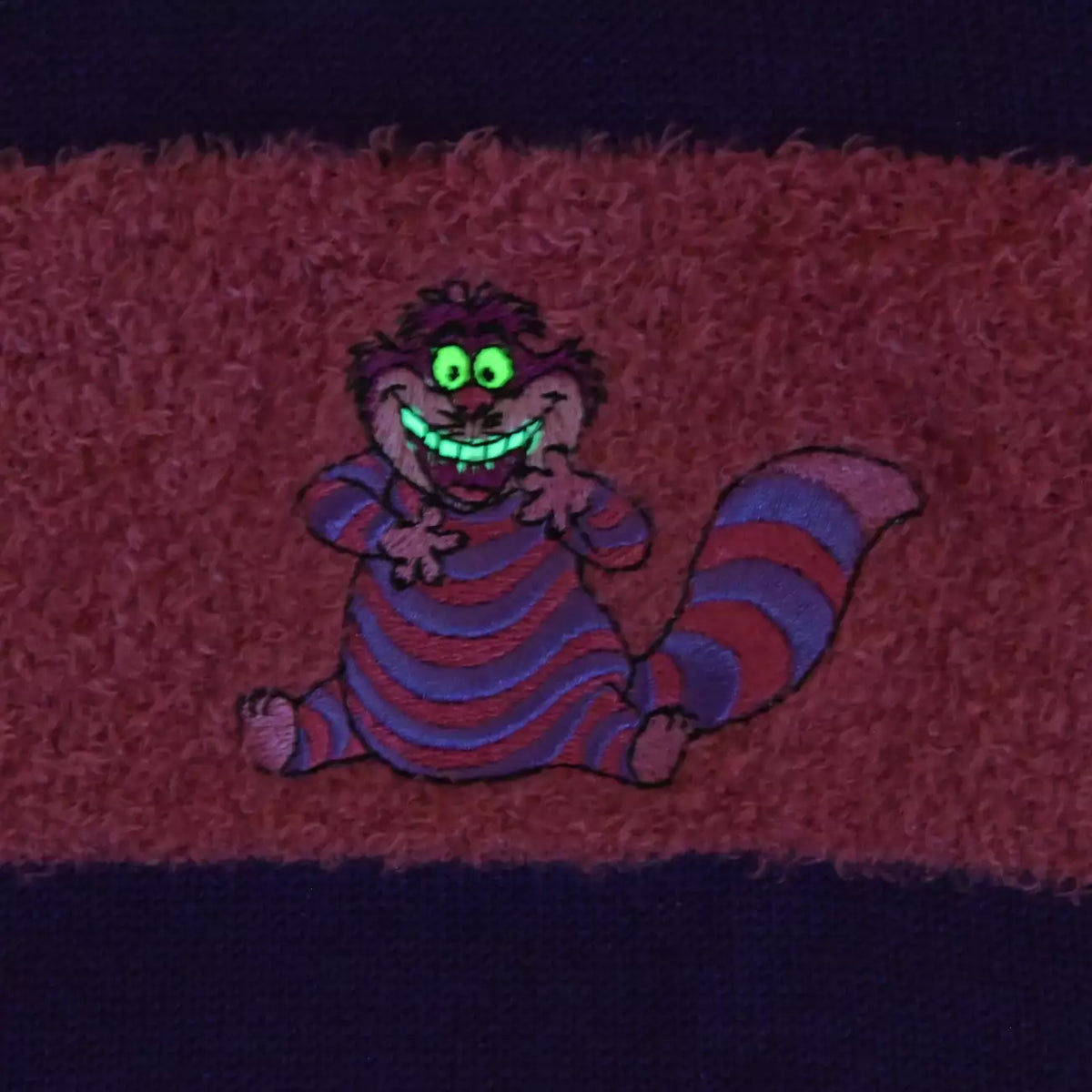 OCT 16 PREORDER - Japan Disney Store - Cheshire Cat - Glow-in-the-Dark - Long-Sleeved Cardigan