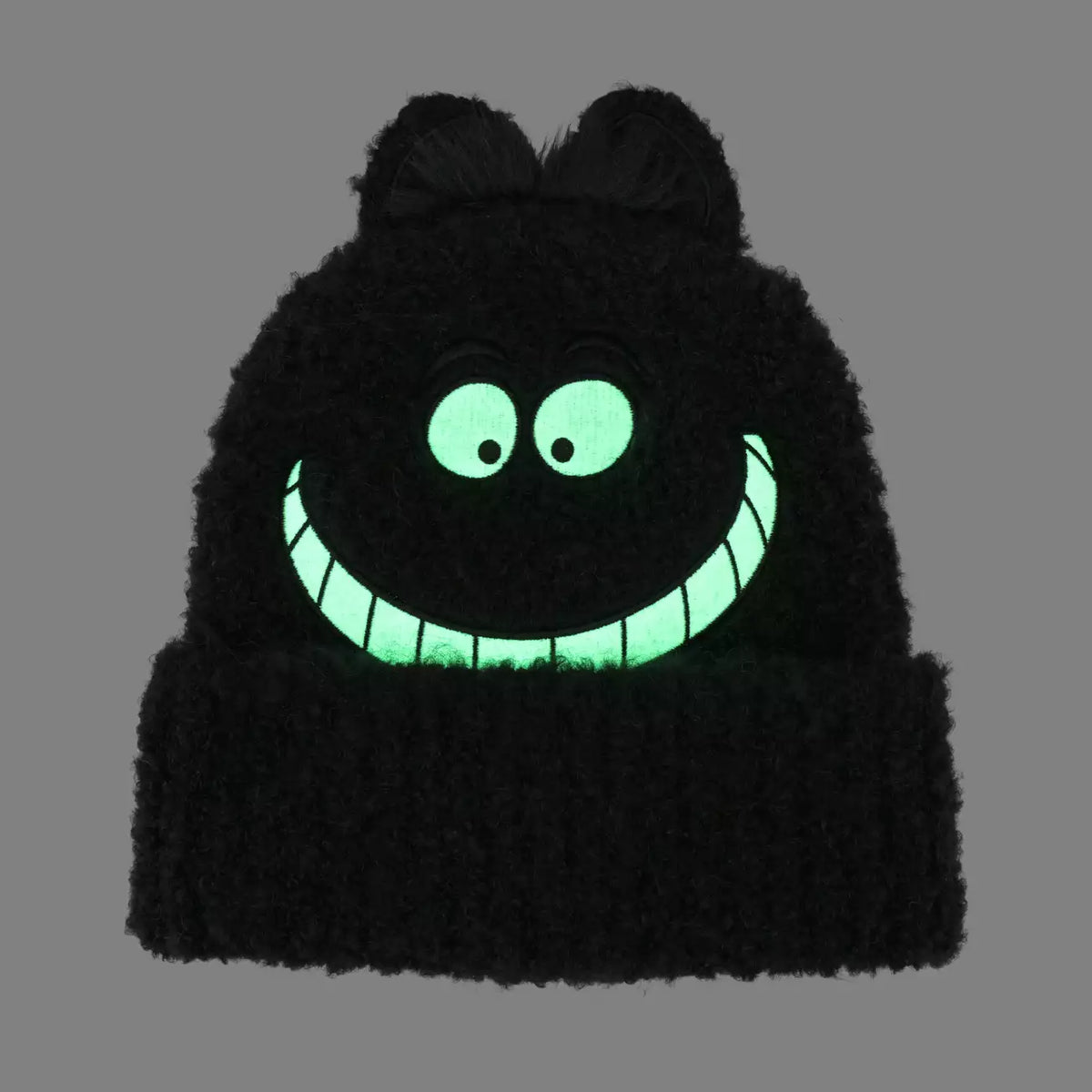 OCT 16 PREORDER - Japan Disney Store - Cheshire Cat - Glow-in-the-Dark Beanie