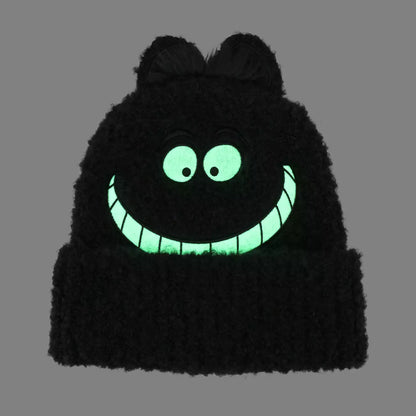 OCT 16 PREORDER - Japan Disney Store - Cheshire Cat - Glow-in-the-Dark Beanie