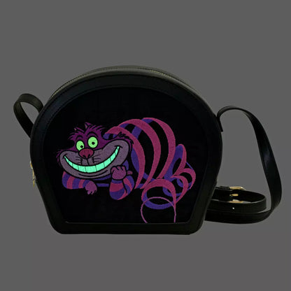 OCT 16 PREORDER - Japan Disney Store - Cheshire Cat - Glow-in-the-Dark - Shoulder Bag