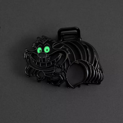 OCT 16 PREORDER - Japan Disney Store - Cheshire Cat - Glow-in-the-Dark - Metal Claw Clip