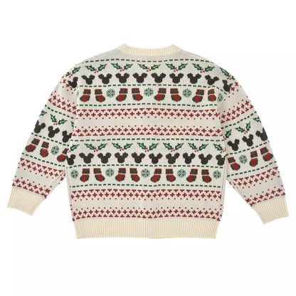 NOV 2 PREORDER - Japan Disney Store - Christmas 2026 - Mickey & Minnie Long-Sleeve Knit Cardigan