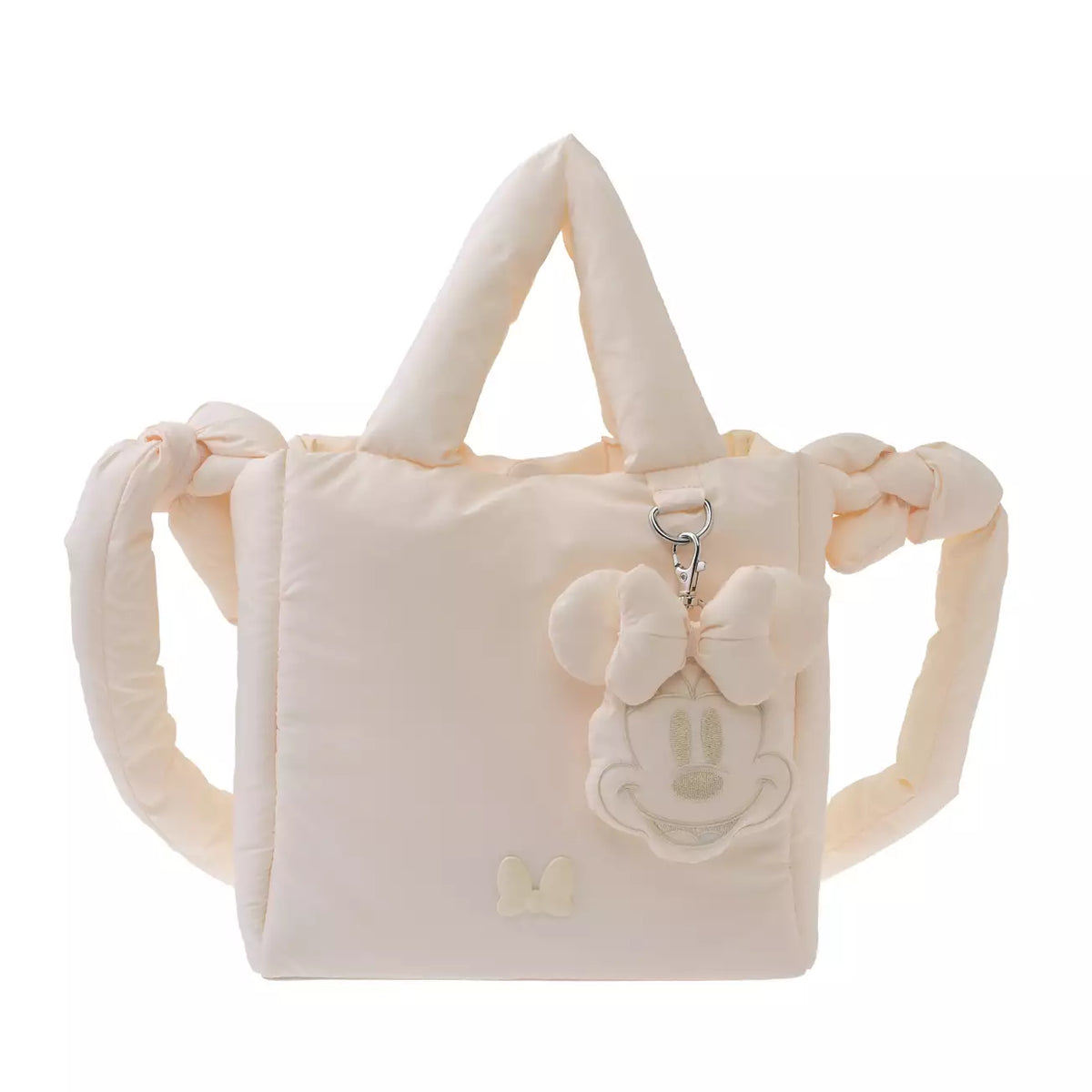 Japan Disney Store - Minnie Mouse 2-Way Tote Bag with Charm
