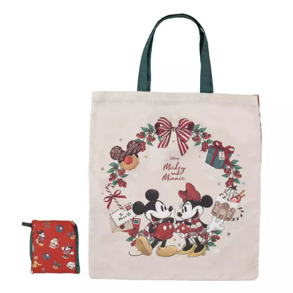 NOV 2 PREORDER - Japan Disney Store - Christmas 2026 - Mickey, Minnie & Pluto Shopping Bag