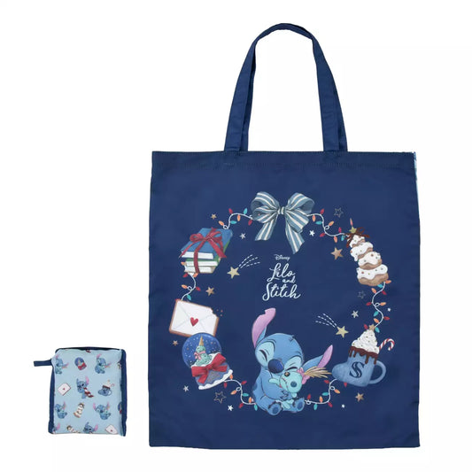 NOV 2 PREORDER - Japan Disney Store - Christmas 2026 - Stitch & Scrump Shopping Bag