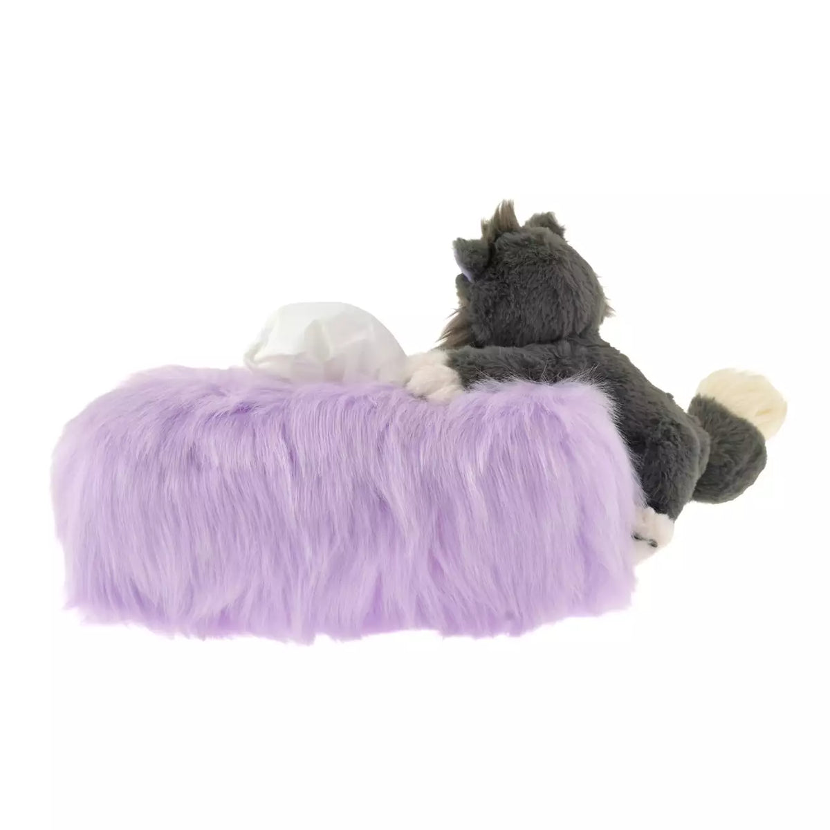 OCT 6 PREORDER - Japan Disney Store - Disney Fluffy Animal - Cinderella - Lucifer Tissue Box Cover