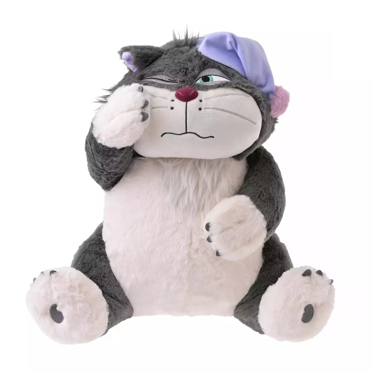 OCT 27 PREORDER - Japan Disney Store - Warm Goods - Cinderella - Lucifer Plush Hot Water Bottle