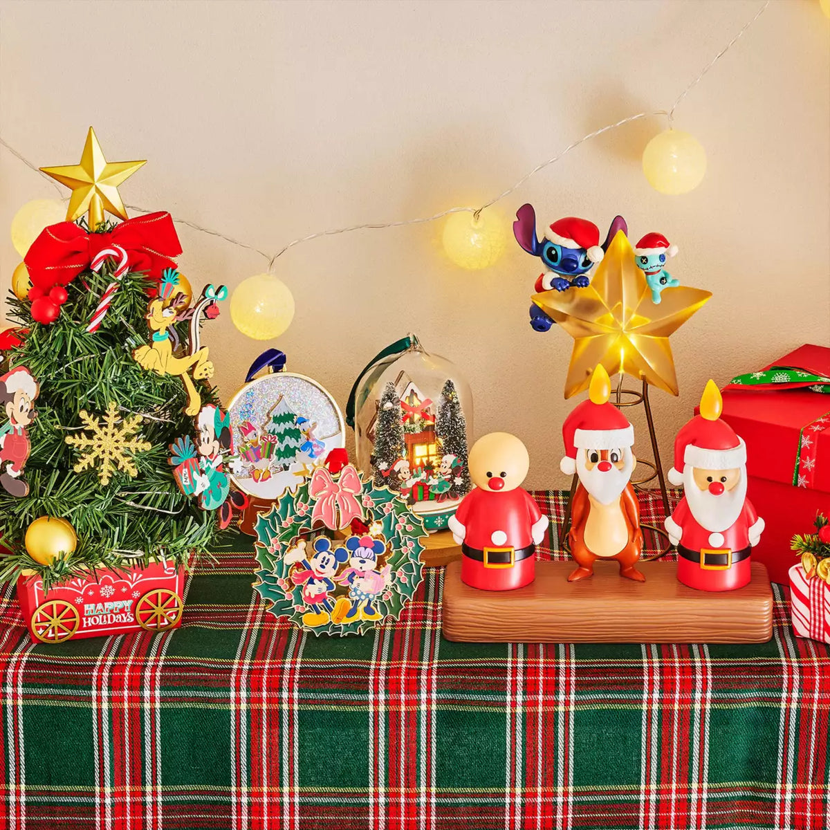 NOV 2 PREORDER - Japan Disney Store - Christmas 2026 - Mickey, Minnie & Pluto Light-Up Tree