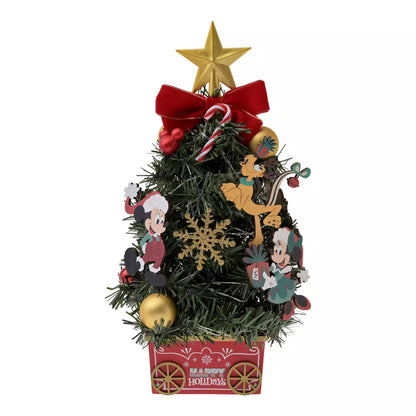 NOV 2 PREORDER - Japan Disney Store - Christmas 2026 - Mickey, Minnie & Pluto Light-Up Tree