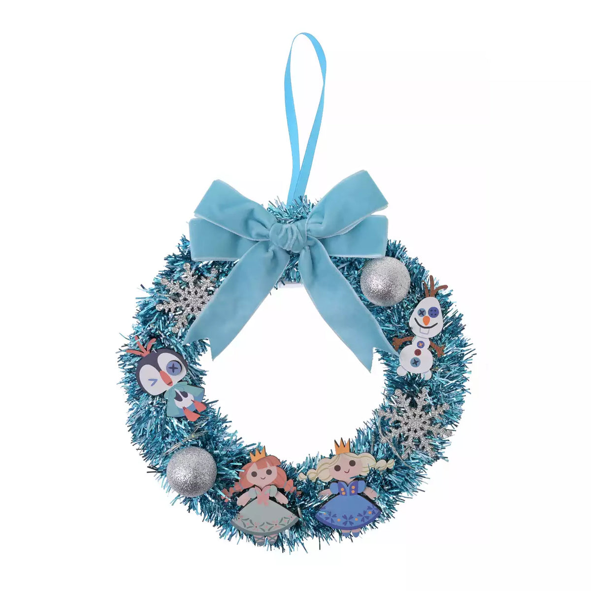 NOV 2 PREORDER - Japan Disney Store - Frozen Christmas - Light-Up Wreath
