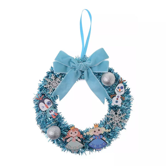 NOV 2 PREORDER - Japan Disney Store - Frozen Christmas - Light-Up Wreath