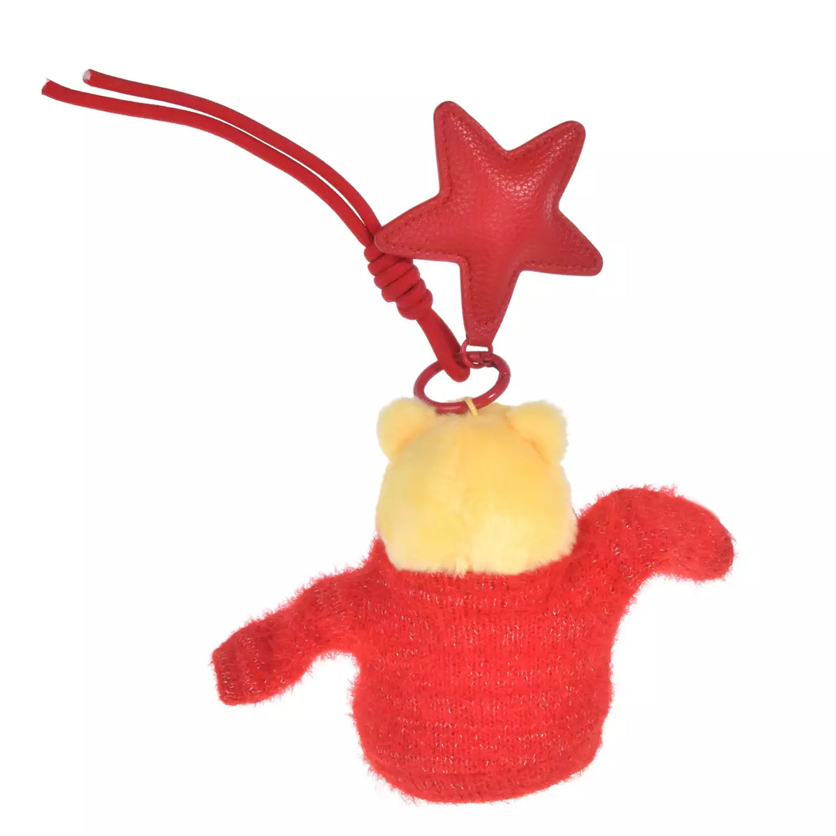 OCT 13 PREORDER - Japan Disney Store - Winnie the Pooh - Getting Dressed Plush Keychain