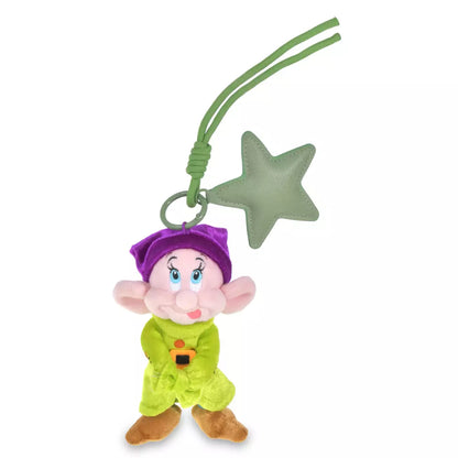OCT 13 PREORDER - Japan Disney Store - Snow White - Dopey Getting Dressed Plush Keychain