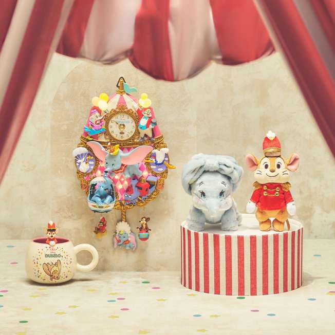 OCT 5 PREORDER - Japan Disney Store - Dumbo 85th Anniversary - Dumbo Plush Keychain