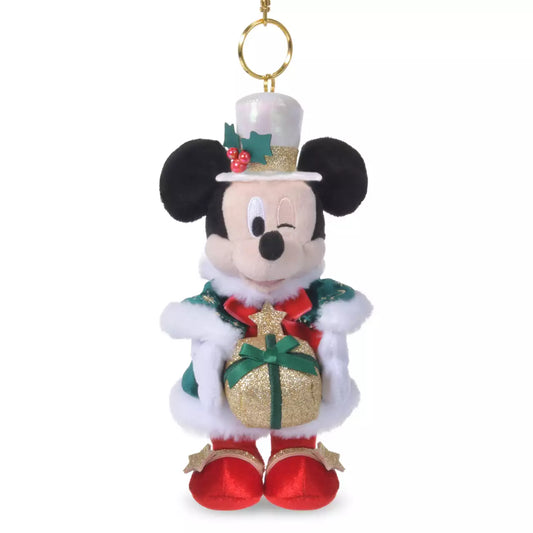 NOV 2 PREORDER - Japan Disney Store - Christmas 2026 - Mickey Mouse Plush Keychain