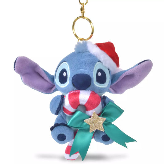 NOV 2 PREORDER - Japan Disney Store - Christmas 2026 - Stitch - Plush Keychain