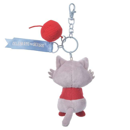 NOV 2 PREORDER - Japan Disney Store - Frozen Christmas - Olaf's Kitten (Bordeaux) Plush Keychain