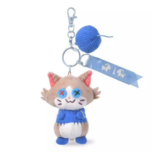 NOV 2 PREORDER - Japan Disney Store - Frozen Christmas - Olaf's Kitten (Blue) Plush Keychain